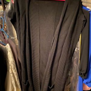 Long sleeveless duster